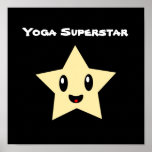 Yoga-Superstar Posterdruck
