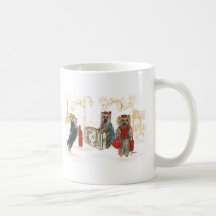 Yorkie Reise-Paris-Eiffelturm Kaffee Tasse