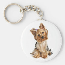 Yorkshire Terrier - Yorkie Hündchen Keychain Schlüsselanhänger