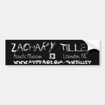 Zachary Tilley Auto Sticker
