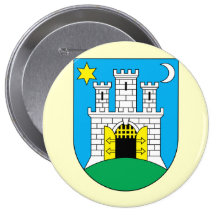 Zagreb, Croatie Badge