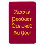 Zazzle Produkt entworfen von Ihnen! Eckige Magnete