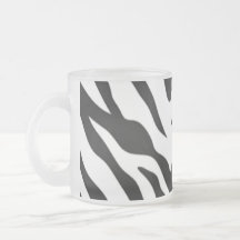 Zebra-Becher Kaffee Tassen