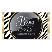 Zebra-Druck-Designer-Visitenkarte-Schablone