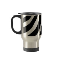 Zebra-Druck-Reise-Becher