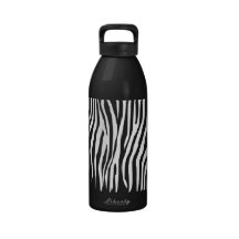 Zebra-Muster Trinkflasche