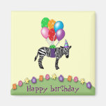 Zebrageburtstag Kühlschrankmagnete
