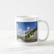 Zentraler Bezirk von Singapur Kaffee Tassen