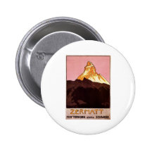 Zermatt die Schweiz Anstecknadel