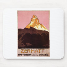 Zermatt Suisse Tapis De Souris