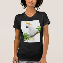Zitronengelber Cockatoo-zierliches Hemd