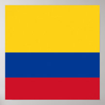 Zivile Fahne Ecuador, Equador Posterdruck