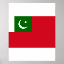 Zivile Fahne Pakistan, Pakistan Posterdruck