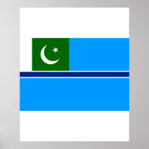 Zivile Luft-Fahne Pakistan, Pakistan Plakat