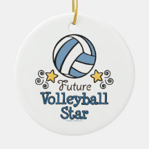 Zukünftige Volleyball-Stern-Verzierung Weinachtsornamente