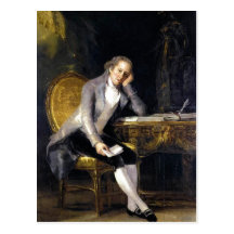 Zusammenfassender Gaspar Melchor de Jovellanos. Po Postkarte