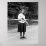 Zwanzigerjahre Tennis-Art Plakatdruck