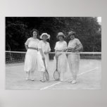 Zwanzigerjahre Tennis-Mode Plakatdrucke