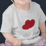 Zwei Herzen t-shirts