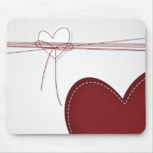 Zwei Herzen Mousepads