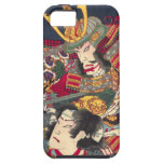 Zwei japanische Samurais bunter iPhone Kasten iPhone 5 Etui