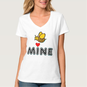° ・ Ƹ̵̡Ӝ̵̨̄♥ Mine Fabulous V-Neck T ♥Ƹ̵̡° T-Shirt