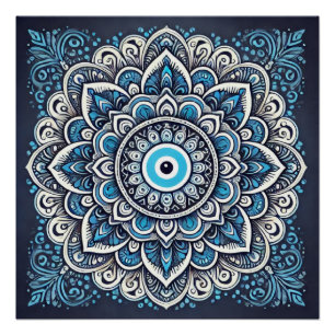 Εvil eye poster