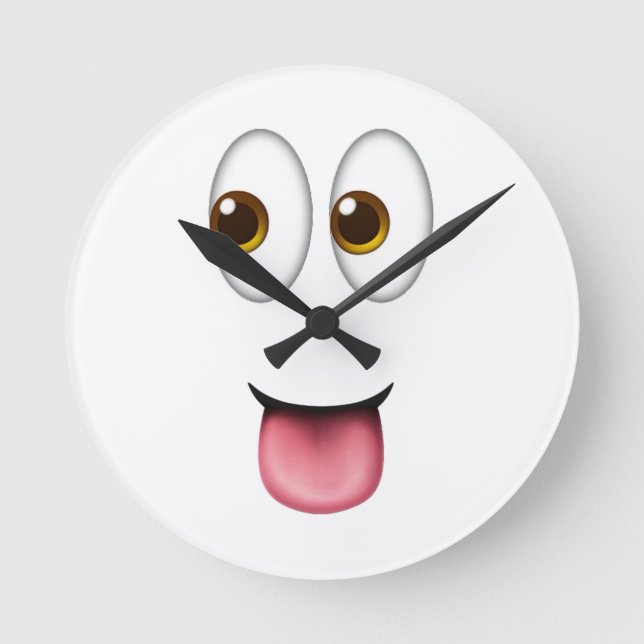 Κοιτα με runde wanduhr (Vorderseite)