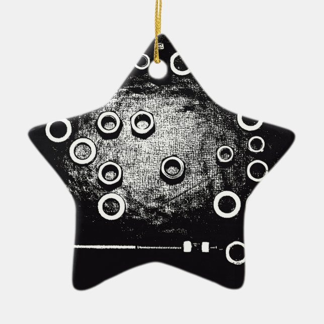 Вolt und Nuss Keramikornament (Vorne)