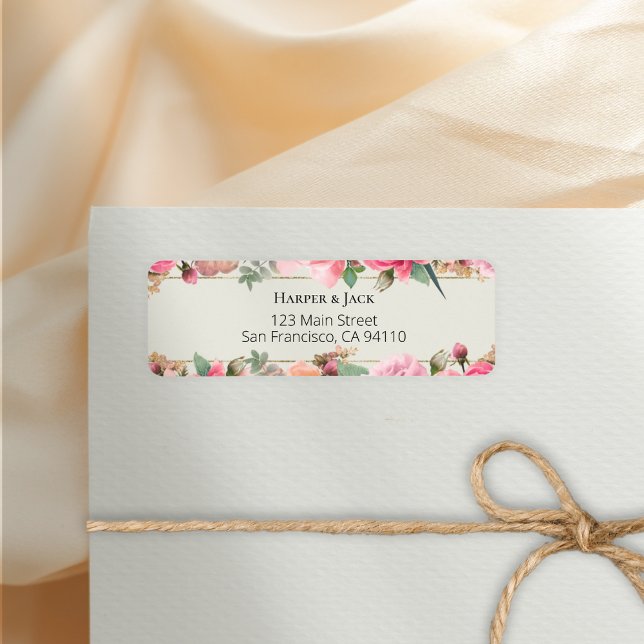 Е Blush Pink Rote Rosen Gold Wedding (Von Creator hochgeladen)