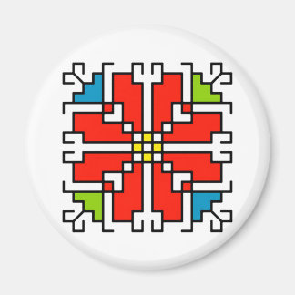 М0041 Magnet motif folklorique bulgare shevitsa ro