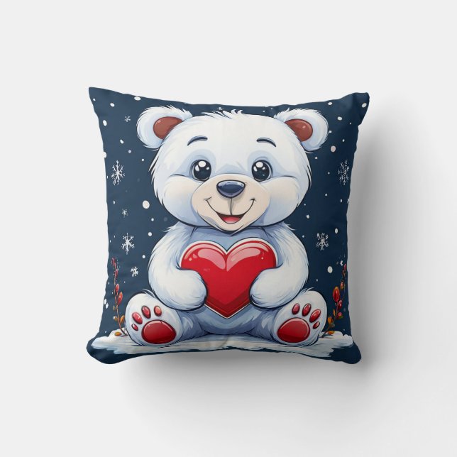 С Eisbär Kissen (Vorderseite)
