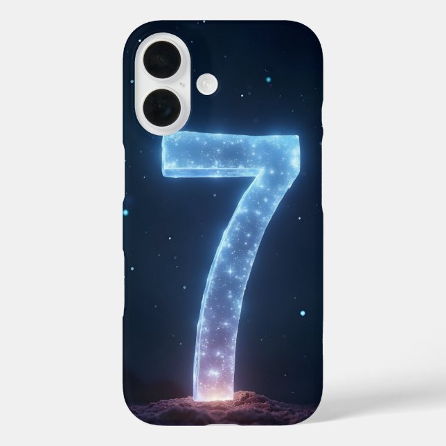 С mit Zielnummer iPhone 16 Hülle (Rückseite)