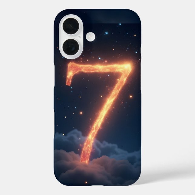 С mit Zielnummer iPhone 16 Hülle (Rückseite)