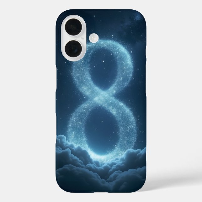 С mit Zielnummer iPhone 16 Hülle (Rückseite)