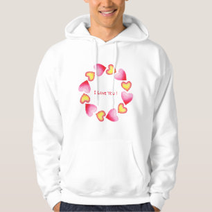 С romantisch I Liebe You Valentine's Day Hoodie