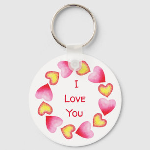 С romantisch I Liebe You Valentine's Day Schlüsselanhänger