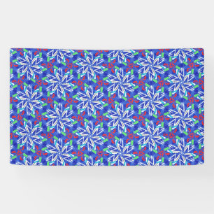 С Schneeflocken Banner