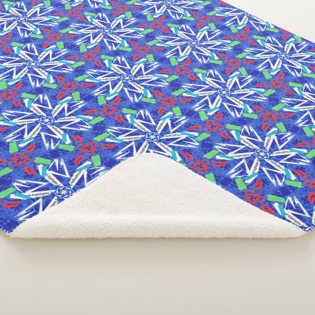 С Schneeflocken Sherpadecke (3/4)