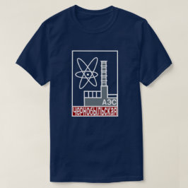 ЧернобыльскаяАЭС (nukleare Power-Pflanze T-Shirt