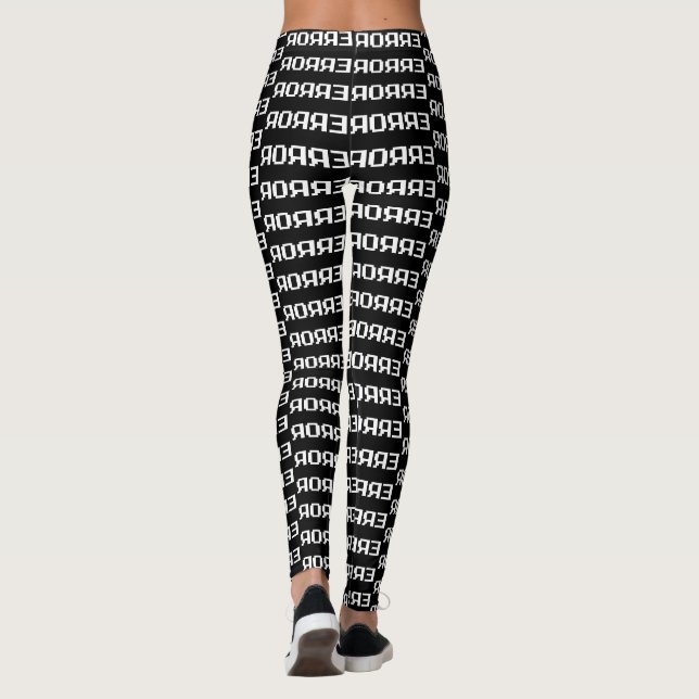 Я Я Я Ǝ | FEHLER LEGGINGS (Rückseite)