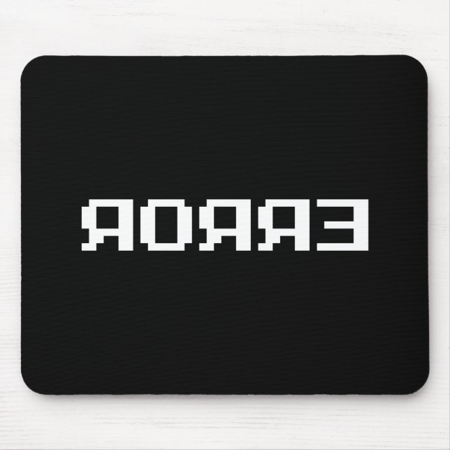 Я Я Я Ǝ | FEHLER MOUSEPAD (Vorne)