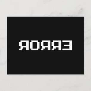 Я Я Я Ǝ   FEHLER POSTKARTE