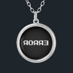 Я Я Я Ǝ | FEHLER VERSILBERTE KETTE<br><div class="desc">Abort, Retry, Versag? Globe Trotters ist auf die Idiosynkratische Bildsprache aus der ganzen Welt spezialisiert. Hier finden Sie einzigartige Grußkarten, Postkarten, Poster, Mousepads und mehr.</div>