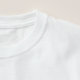 ו ר ד א ו ם - rote Rose auf Hebräisch, weiß T-Shirt (Detail - Hals (Weiß))