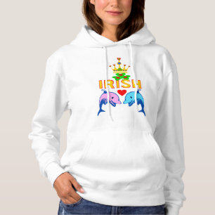 ت I Liebe Irische-Phantastische St Patrick's Day C Hoodie