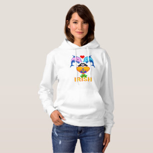 ت Kiss Me I'm Irish-Irish Rule Fabulous Classic Hoodie