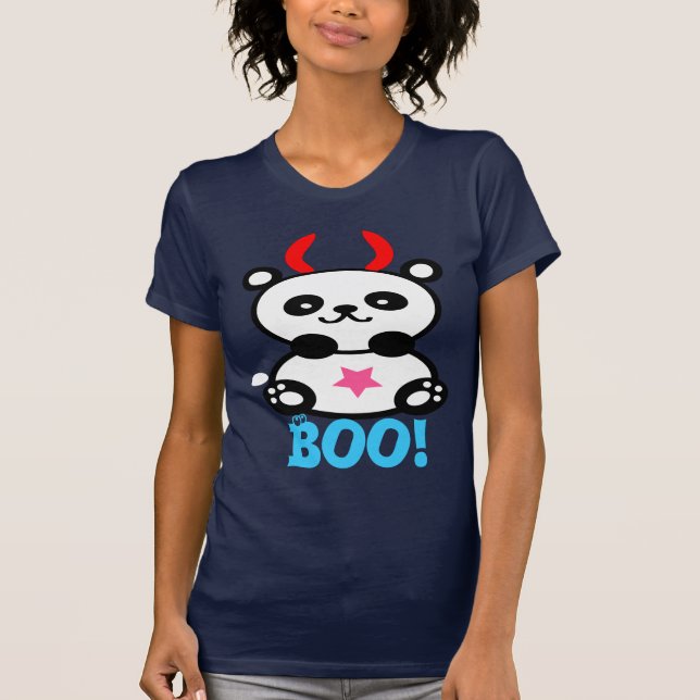 ஐ ♥ Devilish Niedlich BabyPanda Women's Jersey T - T-Shirt (Vorderseite)