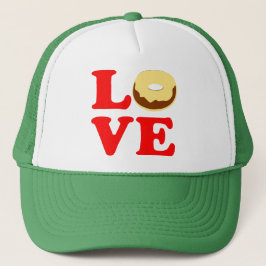ღ ♥ تLiebe Donut Stylish Cool Trucker Hatت ღ Truckerkappe