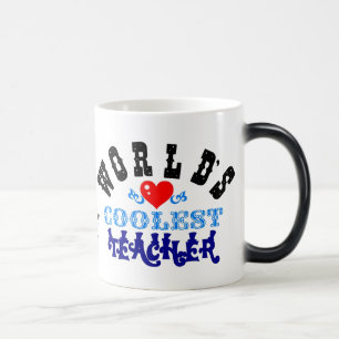 ღ ╬ "Coolster Lehrer der Welt" Morphing Tasse ╬ ღ